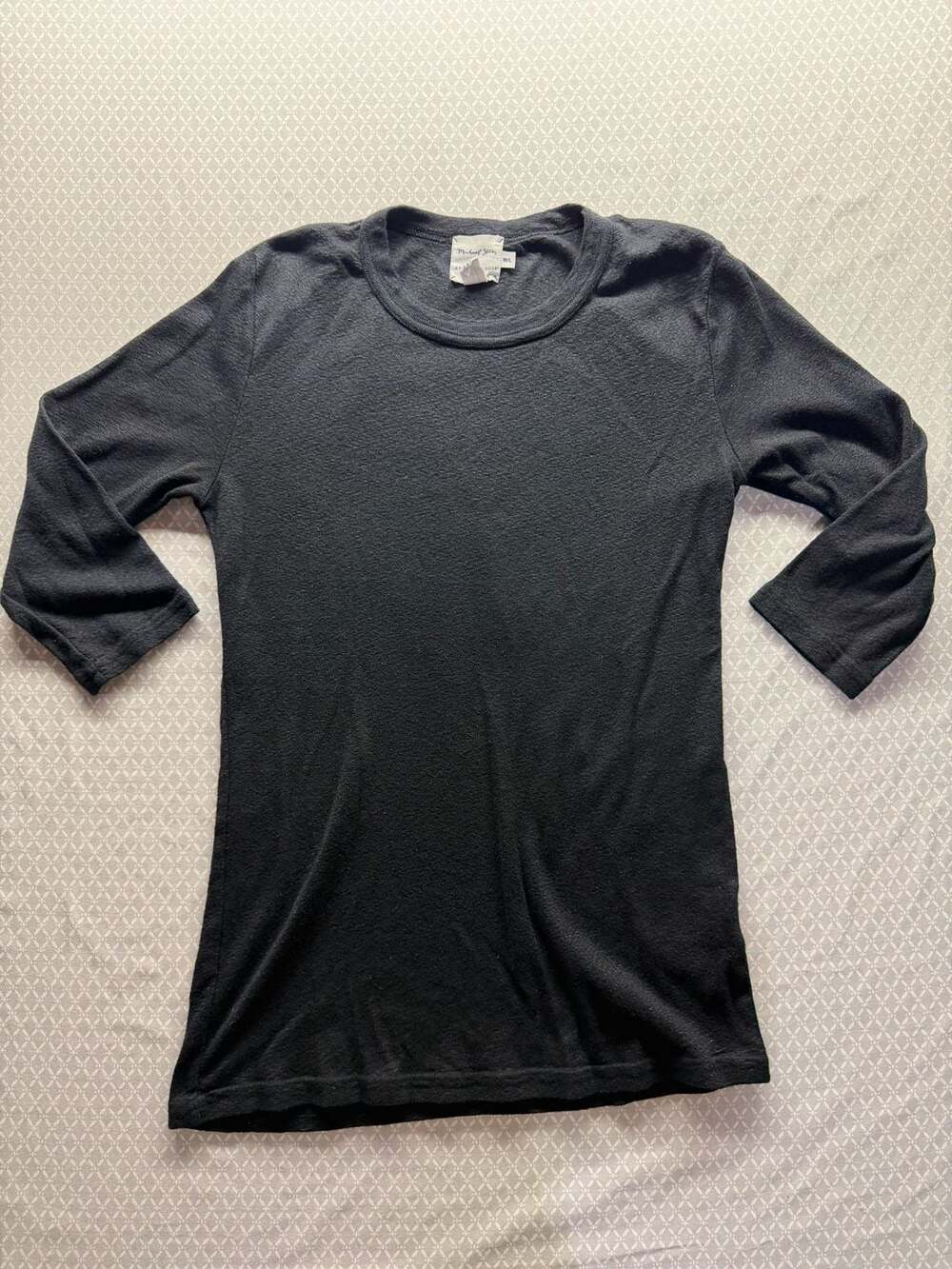Michael Stars for Anthropologie Crewneck 3/4 Sleeve Tee